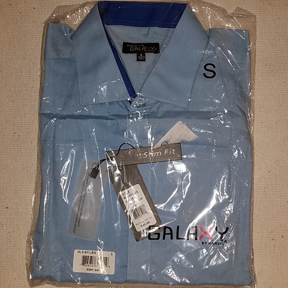 Mens size Small button shirt long sleeves